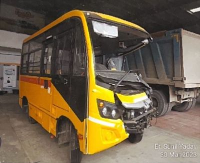 Accidental Damaged STARBUS Chassis No. MAT505561PFA02114 to be sold as Scrap & cannot be Registered  on Lump-Sum Basis